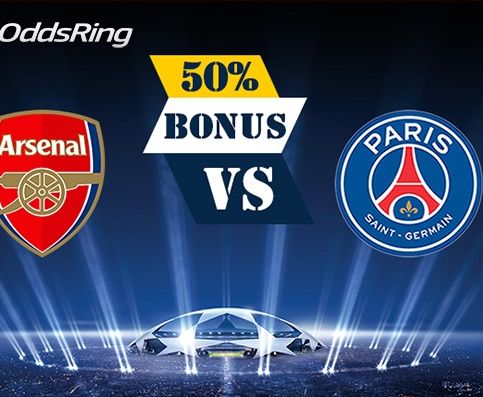 Zdobądź 50 zł na Arsenal – PSG!