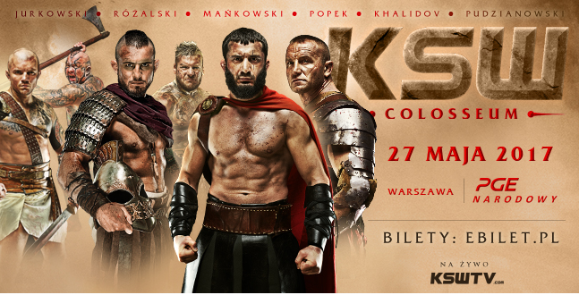 Znamy prawie wszystkie pojedynki na gali KSW Colosseum!