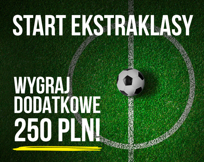 Darmowe 250 PLN na Ekstraklasę w LV BET!