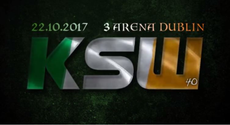 Pudzianowski vs McSweeney na KSW w Dublinie