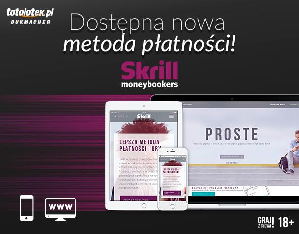 Skrill nową formą płatności w Totolotku